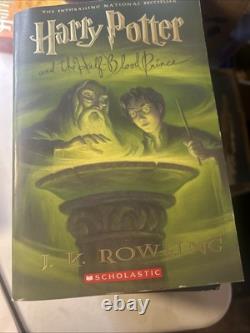 Harry Potter Books Complete Set 1-7 by JK Rowling, Paperback, Used