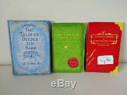 Harry Potter Books Complete Set Collection Hardback J. K Rowling 1st Editions