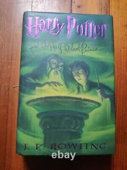 Harry Potter Books Complete Set, Some Hardcover Some Paperback +hp Lunchbox