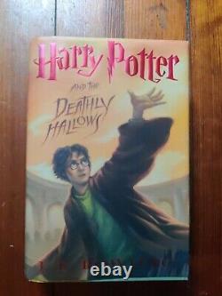 Harry Potter Books Complete Set, Some Hardcover Some Paperback +hp Lunchbox