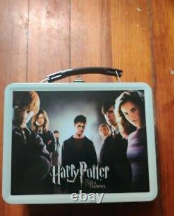 Harry Potter Books Complete Set, Some Hardcover Some Paperback +hp Lunchbox