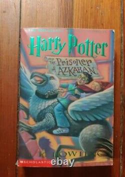 Harry Potter Books Complete Set, Some Hardcover Some Paperback +hp Lunchbox