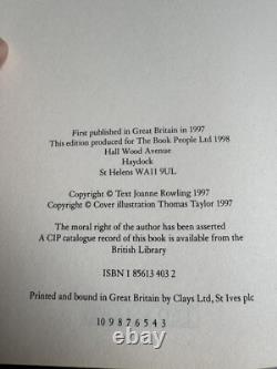 Harry Potter Books Full Complete Set Of 7 Bundle First Editions Hardbacks & More