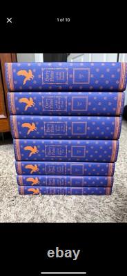 Harry Potter Books (complete) With Ravenclaw House Book Covers- Juniper Books