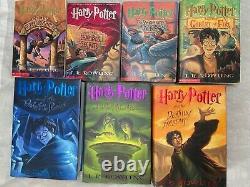Harry Potter Books, complete set paperback and hardcover