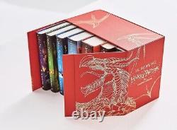 Harry Potter Box Set The Complete Collection Hardcover (UK Edition)(Never Read)