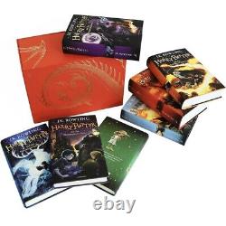 Harry Potter Box Set The Complete Collection Hardcover (UK Edition)(Never Read)