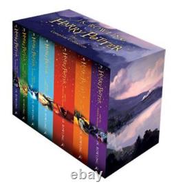 Harry Potter Box Set The Complete Collection by J. K. Rowling (2014, Paperback)