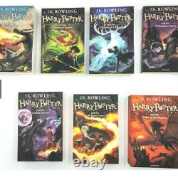 Harry Potter Box Set The Complete Collection by J. K. Rowling (2014, Paperback)