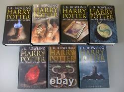 Harry Potter Boxed Set Hardback Bloomsbury Adult Edition 1-7 Complete Collection