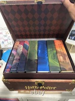 Harry Potter Boxed Set Hardcover With Chest Limited Edition Complete