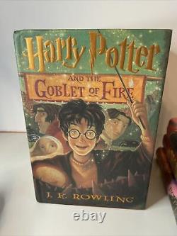 Harry Potter By J. K. Rowling Complete Book Series 1st Edition Hardcover Set