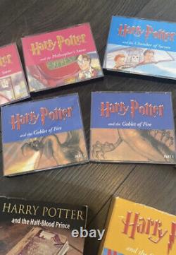 Harry Potter CD Audio Books 1-7 Complete Series Stephen Fry JK Rowling