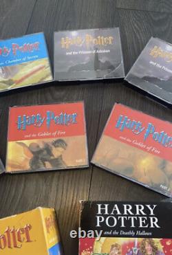Harry Potter CD Audio Books 1-7 Complete Series Stephen Fry JK Rowling