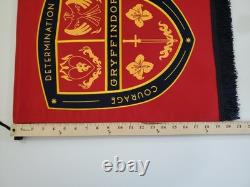 Harry Potter COMPLETE Hogwarts + 4 House Wall Banners by Universal Studios