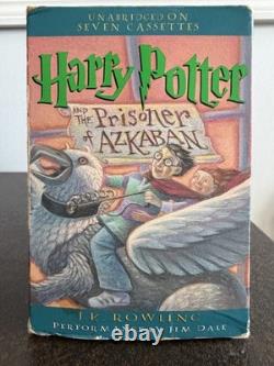 Harry Potter Cassette CD Audiobooks Complete Set 1-7 Read By Jim Dale Jk Rowling