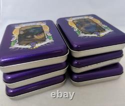 Harry Potter Chocolate Frog Lenticular Tin Set 6 Complete 2002 Japan Rare