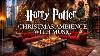 Harry Potter Christmas Fireplace Ambience With Magical Holiday Music Cozy Christmas Ambience