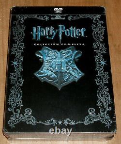 Harry Potter Collection Complete 1-8 DVD Metal Box Jumbo New Sealed R2