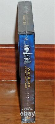 Harry Potter Collection Complete 8 DVD Sealed New Fantasia Sleeveless Open