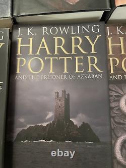 Harry Potter Complete 1-7 Bloomsbury UK Adult Hardcover Editions 2004 set