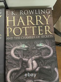 Harry Potter Complete 1-7 Bloomsbury UK Adult Hardcover Editions 2004 set