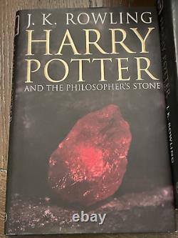 Harry Potter Complete 1-7 Bloomsbury UK Adult Hardcover Editions 2004 set