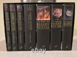 Harry Potter Complete 1-7 Bloomsbury UK Adult Hardcover Editions Box Set