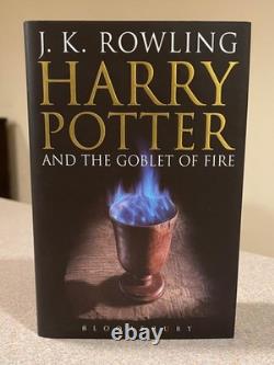 Harry Potter Complete 1-7 Bloomsbury UK Adult Hardcover Editions Box Set