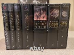 Harry Potter Complete 1-7 Bloomsbury UK Adult Hardcover Editions Box Set SEALED