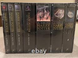 Harry Potter Complete 1-7 Bloomsbury UK Adult Hardcover Editions Box Set SEALED