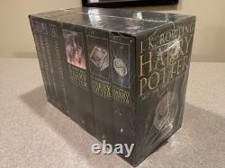 Harry Potter Complete 1-7 Bloomsbury UK Adult Hardcover Editions Box Set SEALED