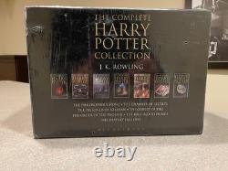 Harry Potter Complete 1-7 Bloomsbury UK Adult Hardcover Editions Box Set SEALED