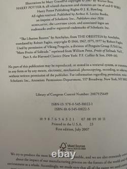 Harry Potter Complete 1-7 Book Set+Cursed Child J. K. Rowling 1st American Edition