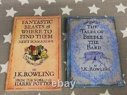 Harry Potter Complete 1-7 Book Set & Extras Bundle JK Rowling Bloomsbury
