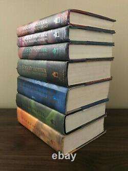 Harry Potter Complete 1-7 HC Book Set J. K. Rowling (ALL) 1st American Edition