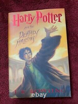 Harry Potter Complete 1-7 HC Book Set J. K. Rowling (ALL) 1st American Edition