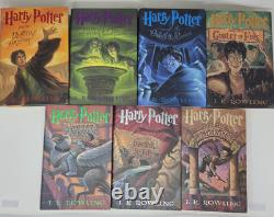 Harry Potter Complete 1-7 HC First Edition + Film Wizardry & Cursed Child