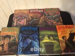 Harry Potter Complete 1-7 HCDJ3 1st Print+ 18 HTF Bonus BooksJ K Rowling