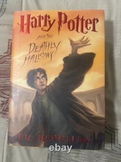 Harry Potter Complete 1st Ed. Series 1-7 J. K. Rowling Hardcover Book Set