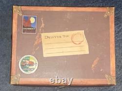 Harry Potter Complete 7 Book Hardcover Set with Trunk Chest Case 1st Editions-NEW