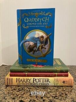 Harry Potter Complete 7 Book Set Lot +4 Extras Bloomsbury Raincoast Canadian BOX