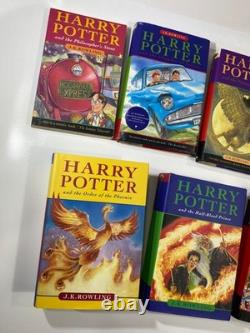Harry Potter Complete 7-Book Set Mixed Hardcover & Paperback