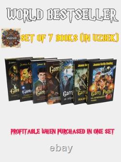 Harry Potter Complete 7-Book Set in Uzbek Language Collector's Edition UZB