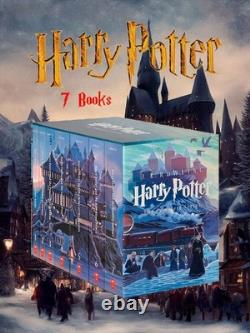 Harry Potter Complete 7 English Book Set New Sealed Box