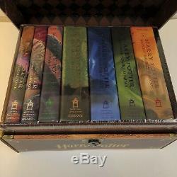 Harry Potter Complete 7 Hardback Book Series In'trunk' Still Sealed