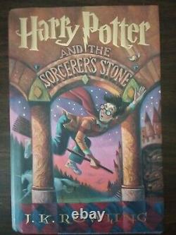 Harry Potter Complete 7 Hardcover Book Set 1st American Edition + Cursed Child