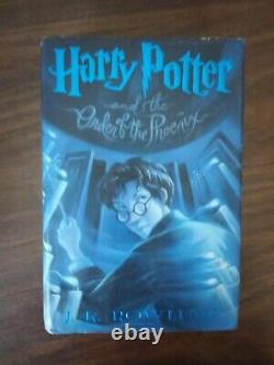 Harry Potter Complete 7 Hardcover Book Set 1st American Edition + Cursed Child