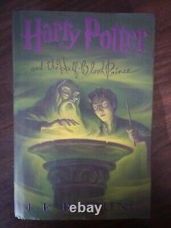 Harry Potter Complete 7 Hardcover Book Set 1st American Edition + Cursed Child