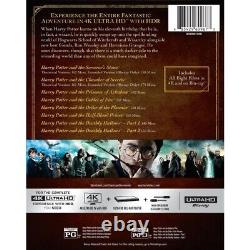 Harry Potter Complete 8 Film 4K UHD & Blu-ray Movie Collection Box Set Brand New